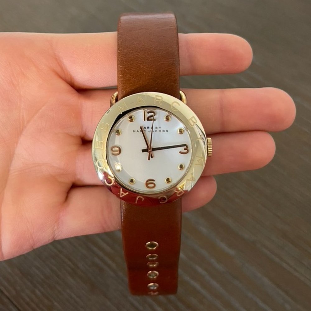 Marc Jacobs Women's MBM8575 Brown/Gold Watch